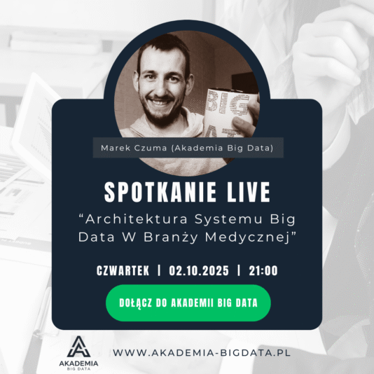 Maro architektura big data w branzy medycznej