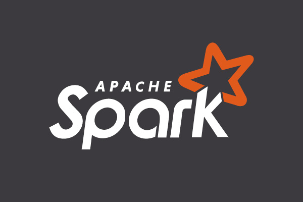 Apache Spark logo szare